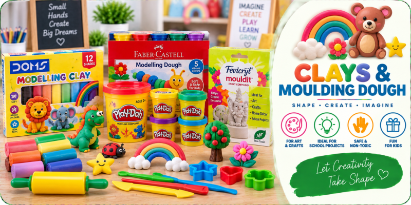 CLAYS & MOULDING DOUGH